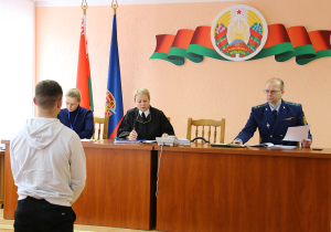В Копыльском РОВД состоялось выездное заседание суда