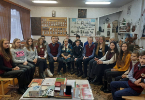 В Слободокучинской СШ в рамках проекта «ШАГ» прошёл урок «Родина моя Беларусь в лицах»