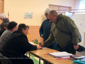 Многолюдно на Жилиховском участке для голосования № 27