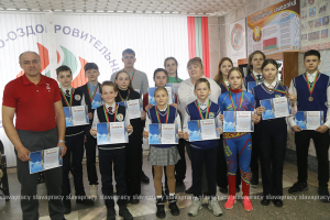 Команда Копыльского района заняла третье место по итогам областных соревнований