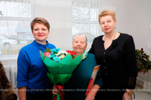 Сегодня бывшей узнице фашистского концлагеря «Освенцим» Екатерине Ефимовне Дятлович исполнилось 85 лет