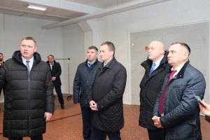 Сегодня Копыльщину с рабочим визитом посетил губернатор Минской области Александр Турчин