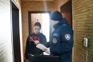 Как избежать пожаров, жителям сельсоветов Копыльщины рассказывали спасатели